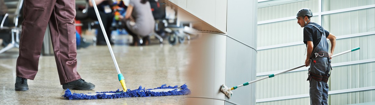 Entretien et nettoyage de façades d'immeubles